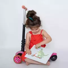 UN COCODRILO EN MONOPATÍN ¡Puzzle goma eva iman! - tienda online