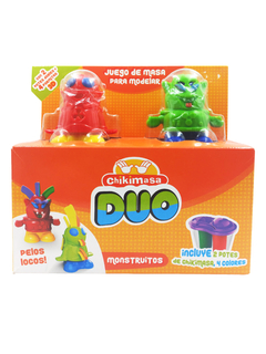 MASA PARA MODELAR "Dúo Monstruitos" - comprar online