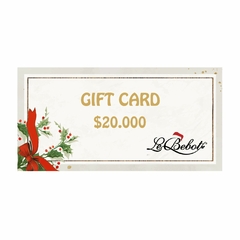 ¡GIFT CARD LE BEBOT! en internet