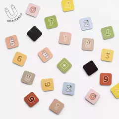 NÚMEROS MAGNÉTICOS - Goma Eva - LeBebot.com