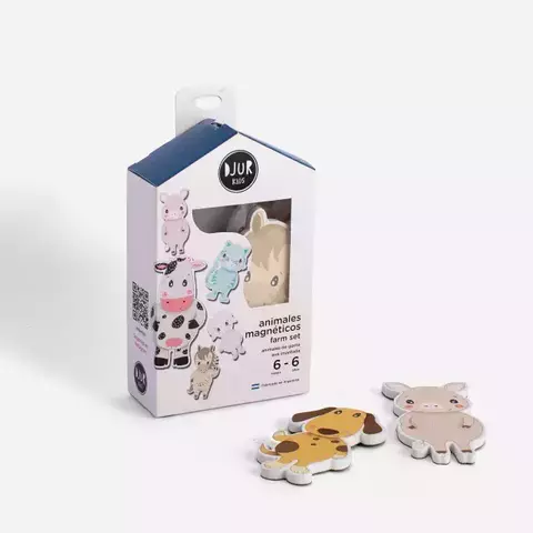 IMÁNES ¡Animales de granja en Goma Eva! - comprar online