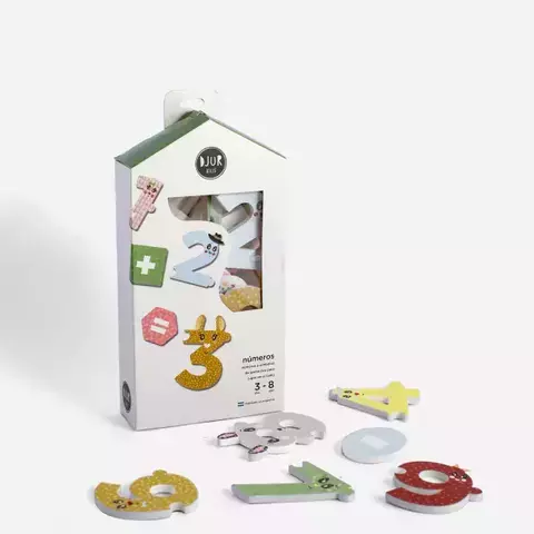 NUMEROS DE GOMA EVA - Juego de Números y Símbolos