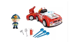 PINYPON ACTION AUTO DE BOMBEROS ¡incluye figura y accesorios! - tienda online