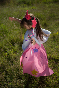 KIT PARA CREAR "MI CAPA DE PRINCESA" - LeBebot.com