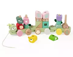 ARRASTRE DE MADERA - Temática naturaleza - tienda online