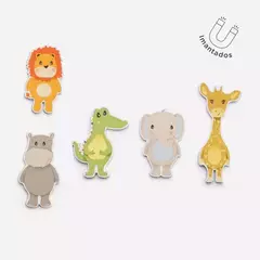 IMÁNES GOMA EVA ¡Animalitos de la Selva! - tienda online
