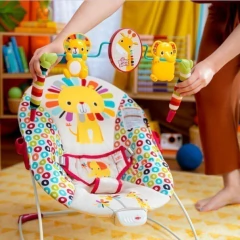 Silla Mecedora Bebé - Con Vibración Y Colgantes - LeBebot.com