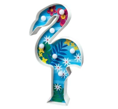 KIT MANUALIDADES ¡Luz de Escritorio Flamenco! KidzMaker 4M - tienda online