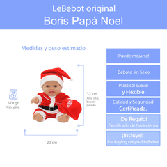 Imagen de KIT EDICIÓN NAVIDAD 2024 - Bebote Boris + Set de Goma Eva