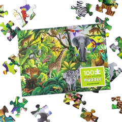 ROMPECABEZAS TRIDIMENSIONAL "La jungla" - 100 PZAS