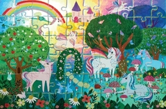 ROMPECABEZAS BRILLANTE "UNICORNIO" 60 PIEZAS - LeBebot.com