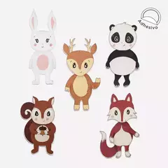 ANIMALES DEL BOSQUE ¡Vinilos Decorativos! - tienda online