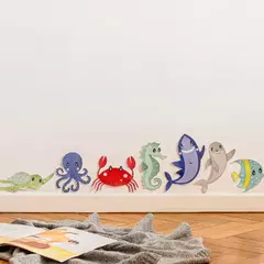 ANIMALES DEL OCÉANO ¡Vinilos Decorativos!