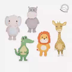 Imagen de ANIMALES DE LA SELVA ¡Vinilos Decorativos!
