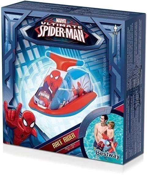 BOTE DE AGUA INFLABLE "SPIDERMAN" - comprar online