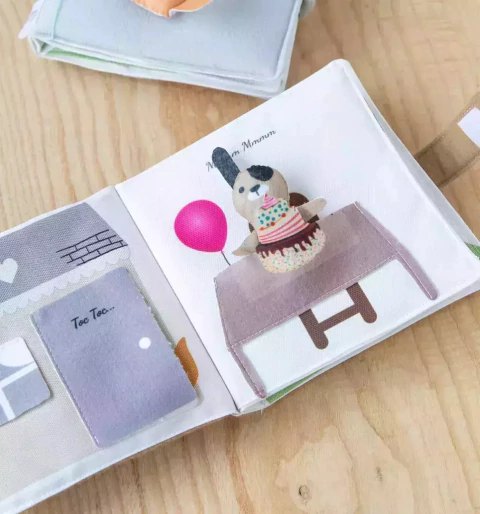 LIBRO DE TELA SOFT "RUTINAS" - comprar online