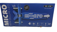 ¡MONOPATIN DISEÑO "SUIZO" CON LUZ LED! Mi-Cro (2 a 5 años)