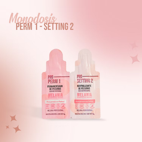 Melania - Monodosis Lift Perm 1 setting 2