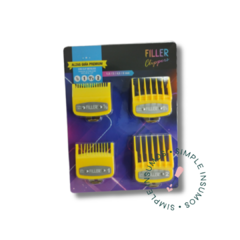 FILLER - Set de alzas x4 AMARILLO
