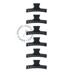 Eurostil - Broches PACK X6 - negro ref- 50081/50 - comprar online