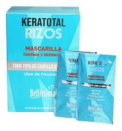 Bellissima - Mascarilla Rizos Keratotal en Sobre 20gr. POR UNIDAD