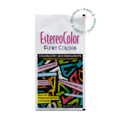 EstereoColor - Coloración Semi Permanente ROJO 47gr