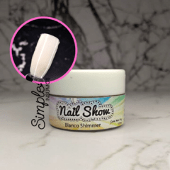 Nail Show - Polímeros x14ml - Blanco Shimmer