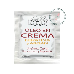Mary Bosques - Óleo en Crema Keratina y Argán - Sobre 20gr