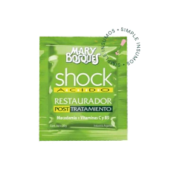 Mary Bosques - Shock Acido Restaurador - Sobre 20gr
