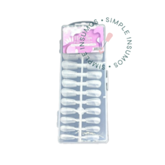 City Girl - Tips Soft Gel OVAL SQUARE 240pcs - JPT-A728