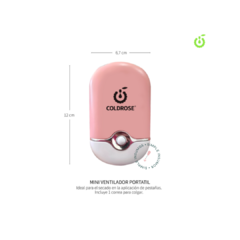 Cherimoya - Ventilador Secador de Pestañas/Uñas COLDROSE - CR000005