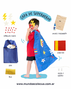 Kit mi Capa de Superheroe en internet