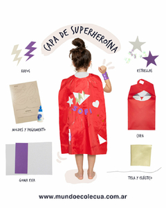 Kit mi Disfraz de Superheroina - comprar online