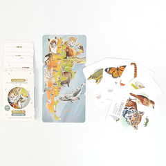 Flashcards Cartas de Aprendizaje Animales de Argentina - comprar online
