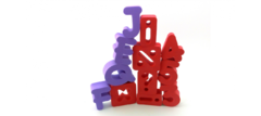 Bloques de Letras y Numeros