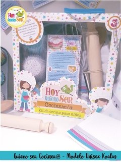 Set de cocina con delantal y accesorios