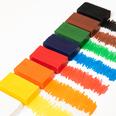Crayones de Cera Pura 8 colores