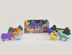 Animales de la granja de goma eva en internet