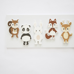 Animales del bosque imantados en internet