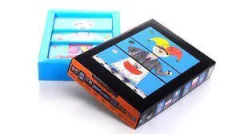 Rompecabezas Triptico Mezcladitos caja de carton