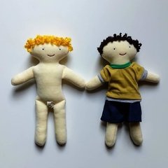 Muñeco de tela sexuado esi