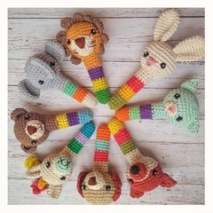 Sonajeros tejidos al crochet
