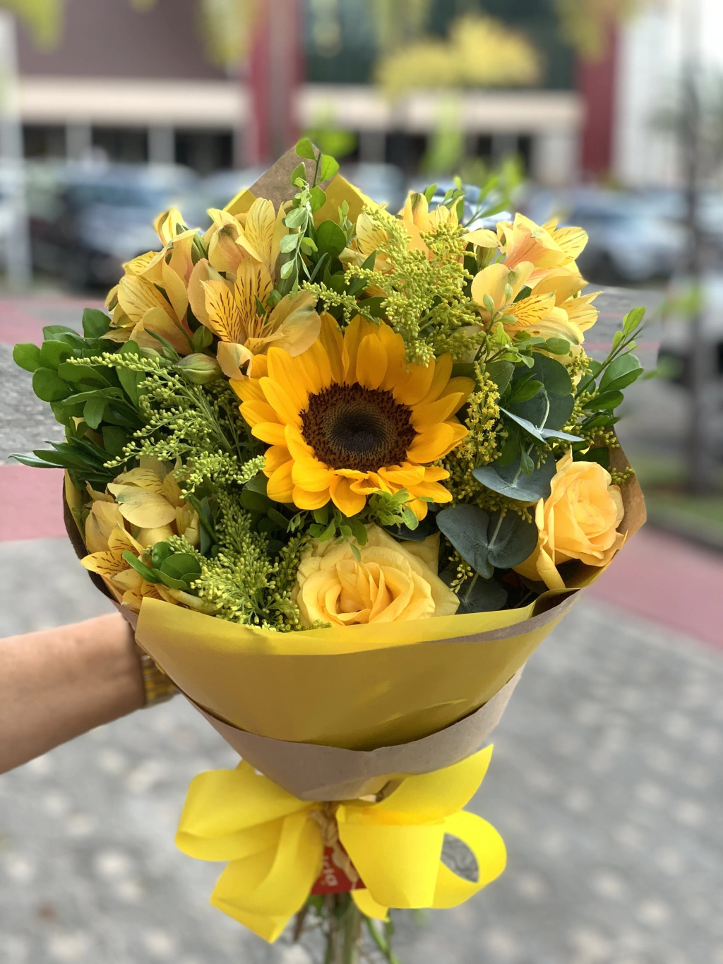 Buquê Mimo Amarelo