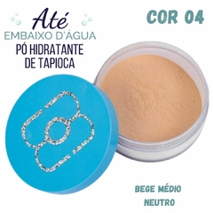 Imagem do Pó Hidratante de Tapioca Até Embaixo Dágua