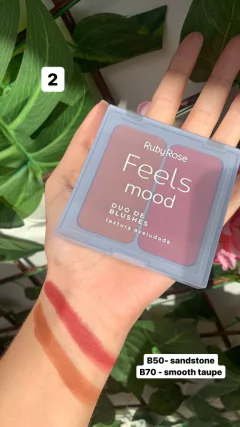 DUO BLUSH FEELS MOOD - RUBY ROSE - comprar online