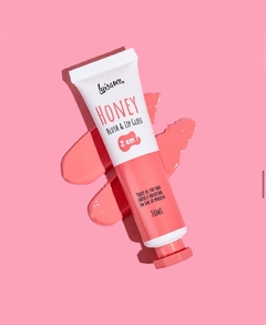 Blush e Lip Gloss Luisance 2 em 1 Honey na internet