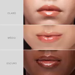 Hidra Lábios Bege Translúcido Boca Rosa na internet