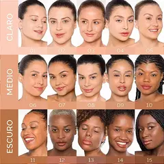 BASE LíQUIDA BASIC NINA MAKEUP na internet