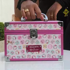 Maleta Hello Kitty by Klass Vough - Estampada Rosa – Compacta e Resistente – DBHK-01R