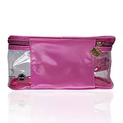 Necessaire Hello Kitty em PVC Transparente e Nylon: Acessórios + Organizados - KCHK-07 - Makes in Recife